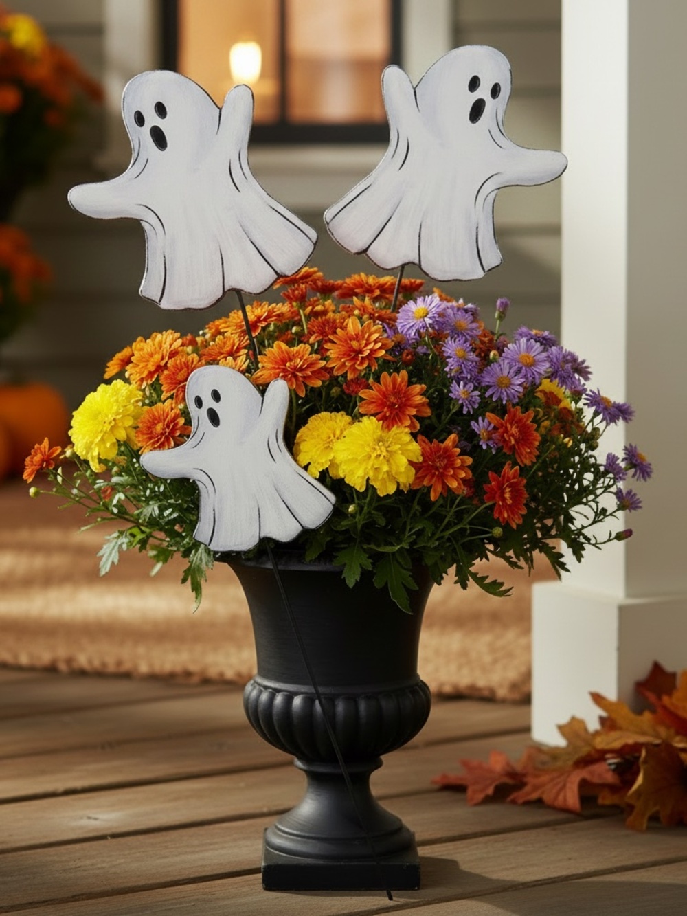 Three metal Ghost